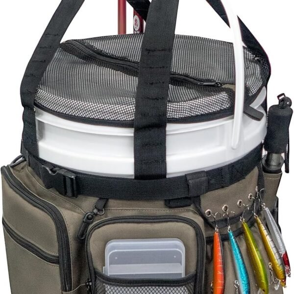 Saltwater And Freshwater Fishing Gear Bag; Fits 3700/3600/3500 Size Tackle Boxes